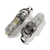 Natural Labradorite Pointed Big Pendants G-Q163-02AS-07-2