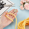 10 Yards PVC Tubular Synthetic Rubber Cord RCOR-WH0003-04D-3