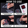 2Pcs 2 Styles Daily Theme Transparent Silicone Stamps Set DIY-CP0009-61-6