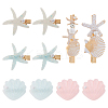 Iron & Alloy Alligator Hair Clips PHAR-HS0001-01-1
