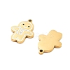 Ion Plating(IP) 304 Stainless Steel Pendants STAS-S140-01I-2