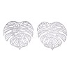 Tarnish Resistant 201 Stainless Steel Filigree Pendants STAS-R102-21P-2