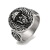 304 Stainless Steel Ring RJEW-B055-04AS-11-1