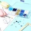 DIY Evil Eye Lampwork & Glass Beads Bracelets Jewelry Making Kits DIY-FS0007-43-10