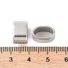 Non-Tarnish 304 Stainless Steel Slide Charms STAS-S133-01P-01-3