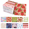 100 Sheets 10 Styles Paper Earring Display Cards CDIS-TA0001-18-2