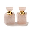 Natural Rose Quartz Dropper Perfume Bottles DJEW-H010-02G-02-1