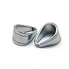 Tarnish Resistant 304 Stainless Steel Snap on Bails STAS-E012-5-1