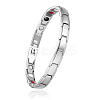 Stainless Steel Panther Chain Watch Band Bracelets JB667A-1