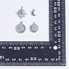 14Pcs 7 Styles 304 Stainless Steel Pendants STAS-SZ0002-78P-8