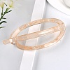 Oval Resin Hair Barrettes PHAR-H001-03B-1