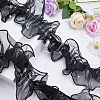 5 Yards Pleated Organza Ribbon OCOR-GF0002-33B-3
