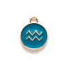 Alloy Enamel Pendants ENAM-S124-01B-05J-2