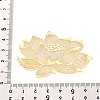 Iron Connector Charms IFIN-N013-02G-3