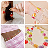 168Pcs 12 Colors Transaparent Acrylic Beads PACR-TA0001-19-9