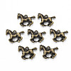 Tibetan Style Alloy Pendants TIBEP-T002-07AB-NR-4