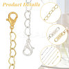 Brass Heart Link Chain Extender FIND-CA00001-4