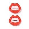Funny Opaque Resin Cabochons CRES-D312-01B-1