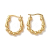Rack Plating Brass Hoop Earrings for Women EJEW-L224-76G-1
