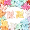30Pcs UV Plating Opaque Acrylic Beads OACR-YW0004-16-2