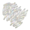 Opaque Acrylic Pendants SACR-WH0006-19G-1