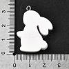 Opaque Resin Pendants RESI-V0003-02B-3