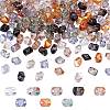 160Pcs 8 Style Transparent Electroplate Glass Beads Strands EGLA-GA0001-14-1