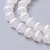 Natural Tibetan Striped Pattern dZi Agate Beads Strands G-P425-03E-6mm-3