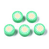 Handmade Polymer Clay Beads CLAY-N008-037E-1