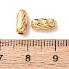 Brass Beads KK-C157-24G-3