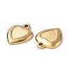 Ion Plating(IP) 304 Stainless Steel Pendants STAS-C066-02G-3