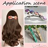 18pcs Iron Hair Barrette Findings IFIN-SC0001-67-5