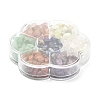 70G 7 Styles Natural Mixed Gemstone Chip Beads G-FS0002-45-2