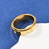 304 Stainless Steel Rhinestone Rotating Finger Rings LS-RJEW-A074-01A-G-1