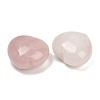 Heart Natural Rose Quartz Palm Stone G-C186-03H-3