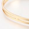 Brass Cuff Bangle BJEW-P168-A08-2