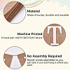 1 Set Word Happy Birthday Linen Hanging Banners Flags AJEW-SP0001-51C-4