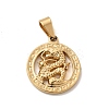PVD Vacuum Plating 201 Stainless Steel Pendants STAS-K250-27-1