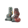 Natural Bloodstone Sculpture Display Decorations G-PW0004-37C-1