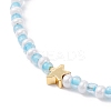 Star & Moon Pendant Necklaces Set for Teen Girl Women NJEW-JN03738-04-12