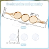 DIY Blank Dome Iron Hair Bobby Pin Making Kits DIY-GO0002-30-2