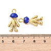 304 Stainless Steel Enamel Pendants STAS-B085-26G-3
