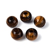 Natural Tiger Eye European Beads G-Q602-09C-10-1