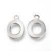 Non-Tarnish 201 Stainless Steel Charms X-STAS-C021-06P-O-2
