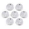 Non-Tarnish 316 Surgical Stainless Steel Charms STAS-S116-418J-P-1