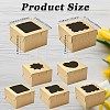 30Pcs 5 Styles Paper Bakery Boxes CON-CJ0001-30-2