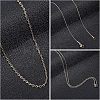 PVD Vacuum Plating 304 Stainless Steel Cable Chain & Snake Chain STAS-UN0018-09G-5
