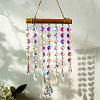 Glass Octagon Beads Suncatchers Hanging Ornaments PW-WG771C5-01-2