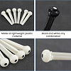 41Pcs 7 Styles Plastic Guitar String Pins Set AJEW-CN0004-47-5