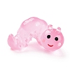 Luminous Resin Worm Ornament DJEW-R011-01B-04-1